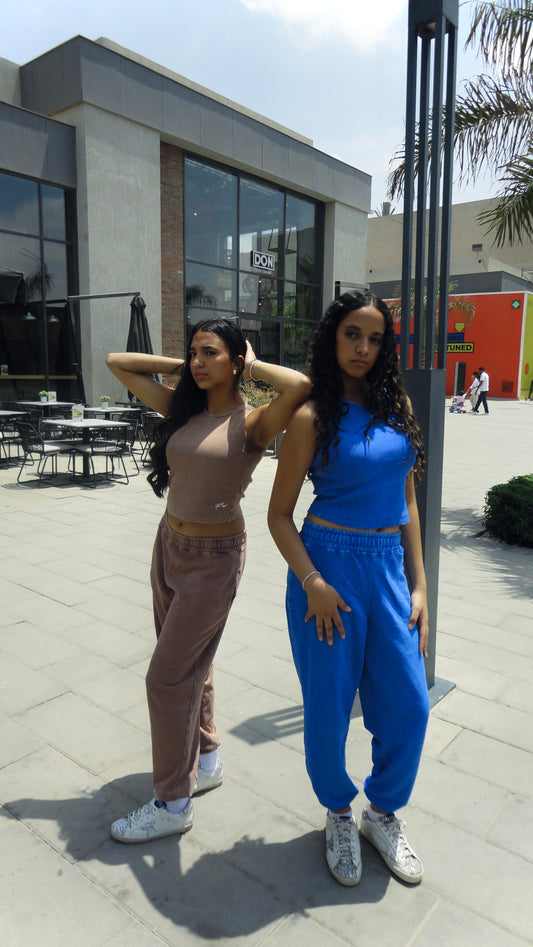 Blue Washed Pant