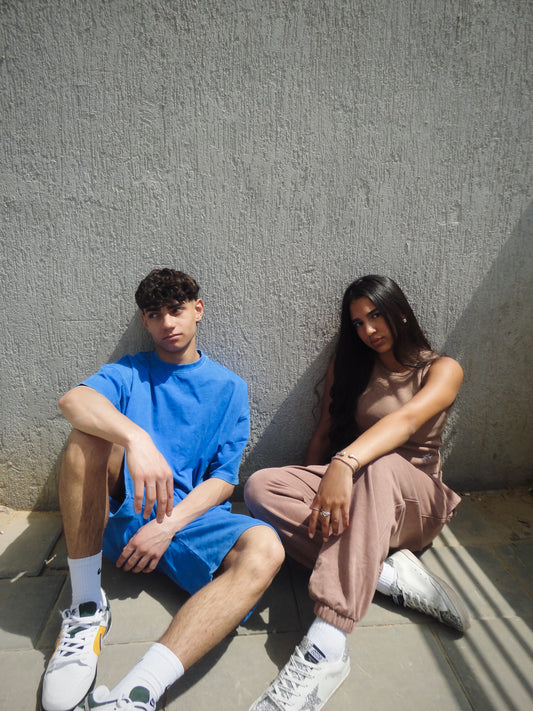 Blue Washed Short
